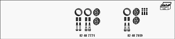 HJS MT-Toy72 - Система выпуска ОГ abcparts.ee