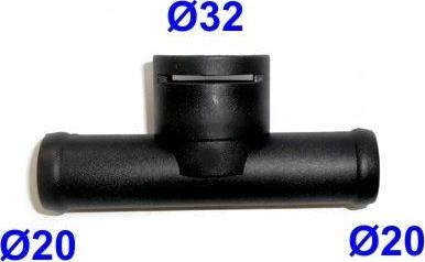 Hoffer 8193511 - Фланец охлаждающей жидкости abcparts.ee