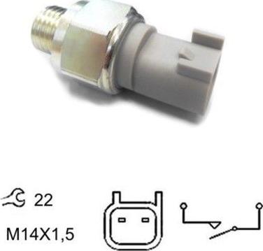 Hoffer 3600063 - Датчик включения фары заднего хода abcparts.ee