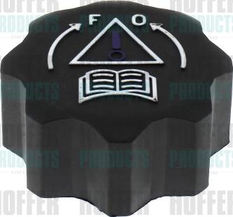 Hoffer 2036013 - Крышка, резервуар охлаждающей жидкости abcparts.ee