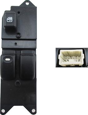 Hoffer 2106539 - Выключатель, стеклоподъемник abcparts.ee