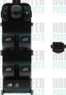 Hoffer 2106667 - Выключатель, стеклоподъемник abcparts.ee