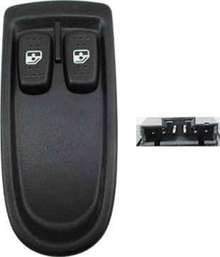 Hoffer 2106382 - Выключатель, стеклоподъемник abcparts.ee