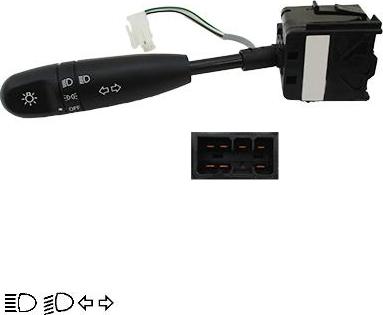 Hoffer 21031047 - Выключатель на рулевой колонке abcparts.ee