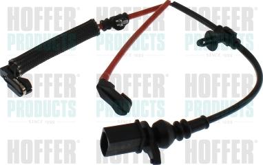 Hoffer 212187 - Сигнализатор, износ тормозных колодок abcparts.ee