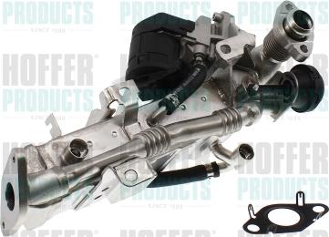 Hoffer 7518779 - Радиатор, рециркуляция ОГ abcparts.ee