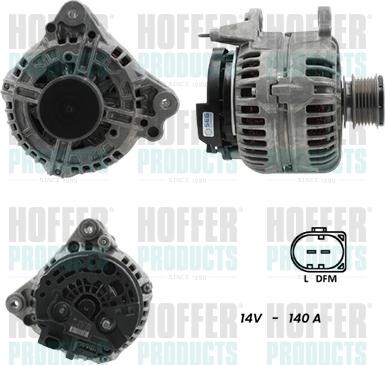 Hoffer H5510478G - Генератор abcparts.ee
