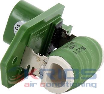 Hoffer K109231 - Дополнительный резистор, электромотор - вентилятор радиатора abcparts.ee