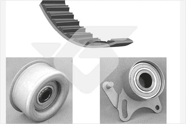 Hutchinson KH 49 - Комплект зубчатого ремня ГРМ abcparts.ee