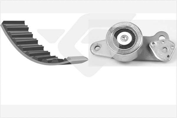 Hutchinson KH 41 - Комплект зубчатого ремня ГРМ abcparts.ee