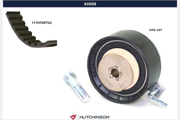 Hutchinson KH 509 - Комплект зубчатого ремня ГРМ abcparts.ee