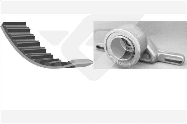 Hutchinson KH 61 - Комплект зубчатого ремня ГРМ abcparts.ee