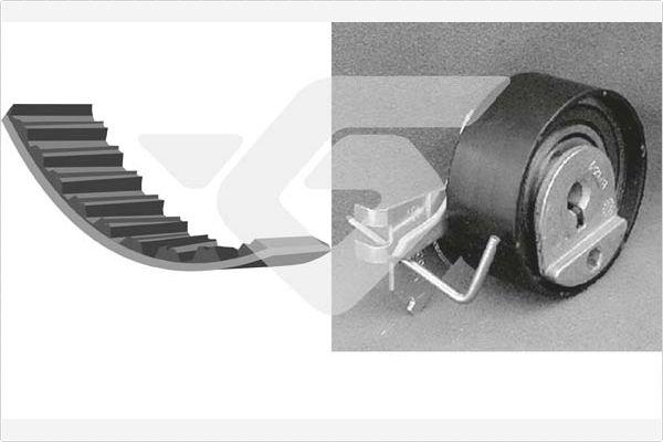 Hutchinson KH 161 - Комплект зубчатого ремня ГРМ abcparts.ee