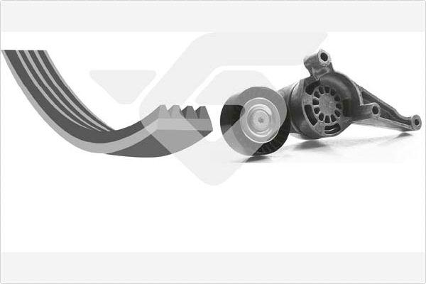 Hutchinson KHV 170 - Поликлиновый ременный комплект abcparts.ee