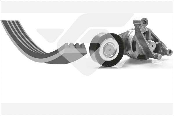 Hutchinson KHV 172 - Поликлиновый ременный комплект abcparts.ee