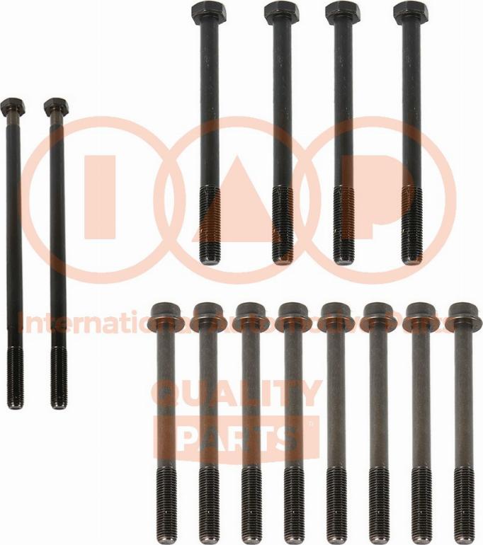 IAP QUALITY PARTS 119-10050 - Комплект болтов головки цилиндра abcparts.ee