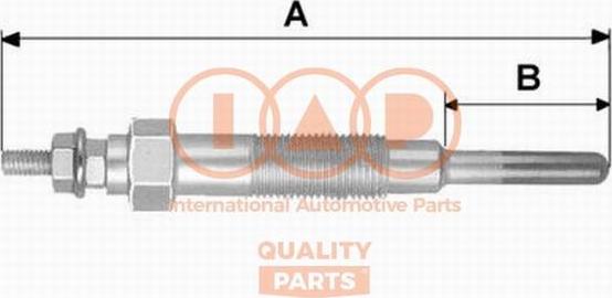 IAP QUALITY PARTS 810-14070 - Свеча накаливания abcparts.ee