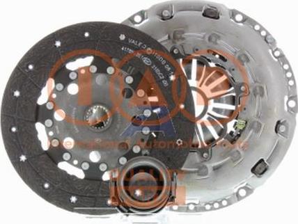 IAP QUALITY PARTS 201-17121 - Комплект сцепления abcparts.ee