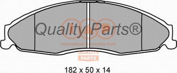 IAP QUALITY PARTS 704-00052 - Тормозные колодки, дисковые, комплект abcparts.ee