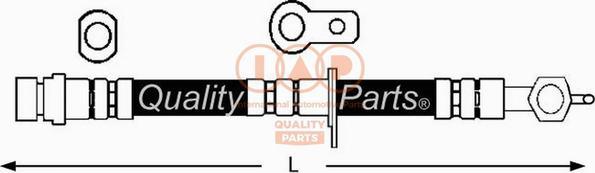 IAP QUALITY PARTS 708-17087 - Тормозной шланг abcparts.ee