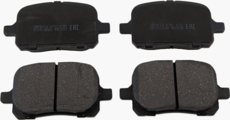 IBERIS IB153230 - Тормозные колодки, дисковые, комплект abcparts.ee