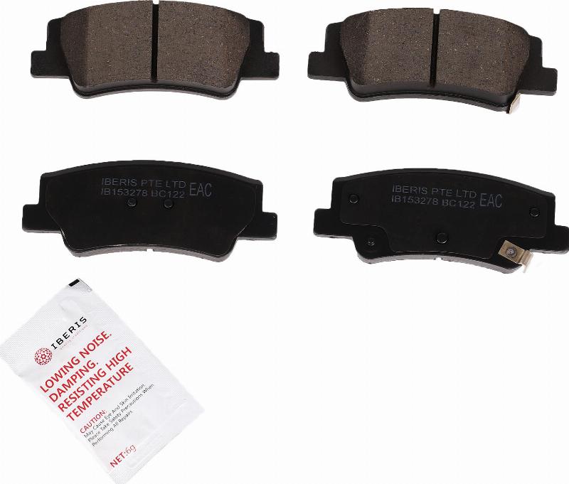 IBERIS IB153278 - Тормозные колодки, дисковые, комплект abcparts.ee