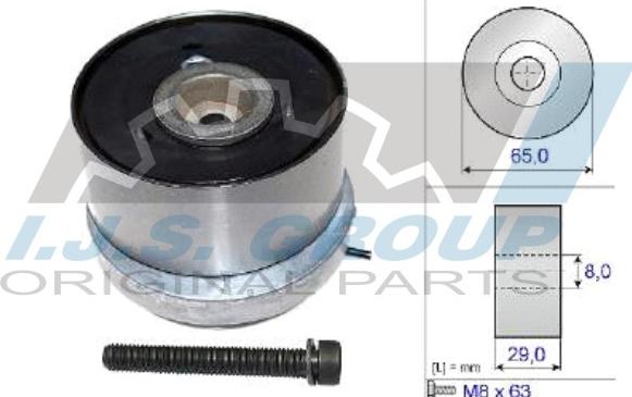 IJS GROUP 93-1827 - Натяжной ролик, зубчатый ремень ГРМ abcparts.ee