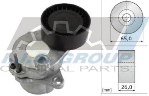 IJS GROUP 93-2443 - Натяжитель, поликлиновый ремень abcparts.ee