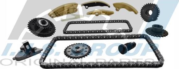 IJS GROUP 40-1312VVT - Комплект цепи привода распредвала abcparts.ee