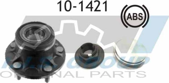 IJS GROUP 10-1421 - Комплект подшипника, ступицы колеса abcparts.ee