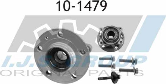 IJS GROUP 10-1479 - Комплект подшипника, ступицы колеса abcparts.ee