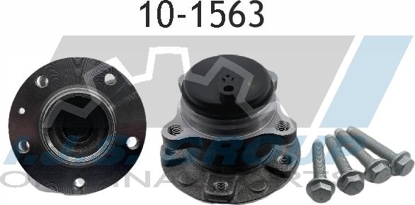 IJS GROUP 10-1563 - Комплект подшипника, ступицы колеса abcparts.ee