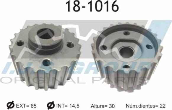 IJS GROUP 18-1016 - Шестерня коленвала abcparts.ee