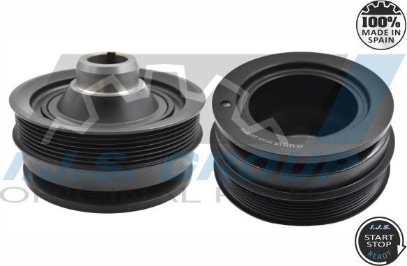 IJS GROUP 17-1312 - Шкив коленчатого вала abcparts.ee
