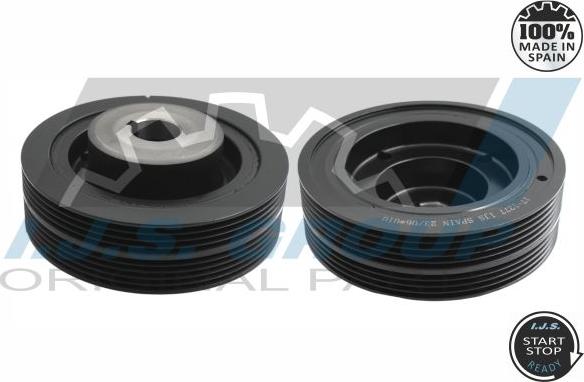 IJS GROUP 17-1277 - Шкив коленчатого вала abcparts.ee
