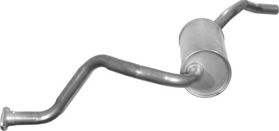 Imasaf 42.21.07 - Глушитель выхлопных газов, конечный abcparts.ee