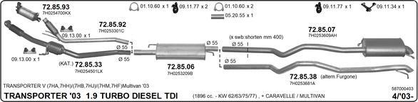 Imasaf 587000403 - Система выпуска ОГ abcparts.ee