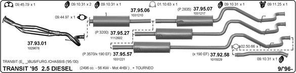 Imasaf 525000346 - Система выпуска ОГ abcparts.ee