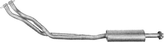 Imasaf 69.12.03 - Предглушитель выхлопных газов abcparts.ee