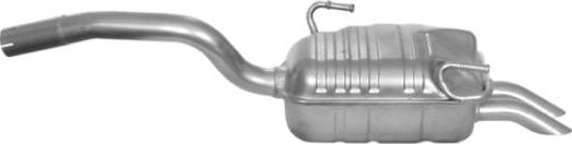 Imasaf 26.77.07 - Глушитель выхлопных газов, конечный abcparts.ee