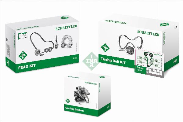 INA 530 0550 50 - Водяной насос + комплект зубчатого ремня ГРМ abcparts.ee