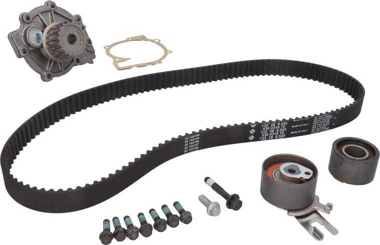 INA 530 0582 30 - Водяной насос + комплект зубчатого ремня ГРМ abcparts.ee