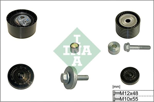 INA 530 0638 09 - Комплект роликов, зубчатый ремень ГРМ abcparts.ee