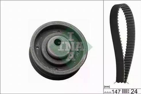 INA 530 0145 10 - Комплект зубчатого ремня ГРМ abcparts.ee