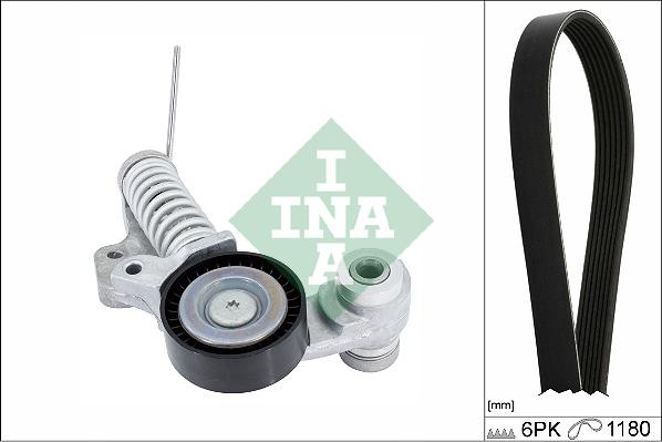 INA 529 0485 10 - Поликлиновый ременный комплект abcparts.ee