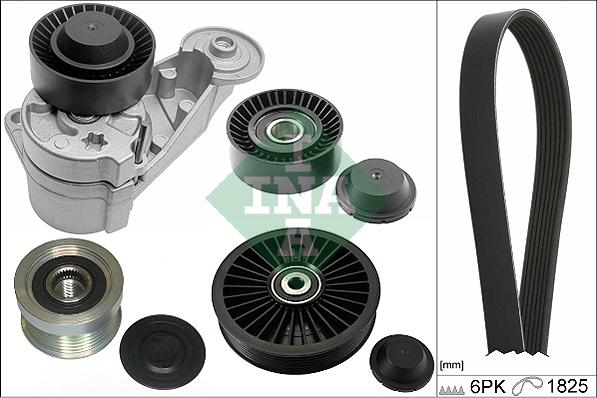 INA 529 0290 10 - Поликлиновый ременный комплект abcparts.ee