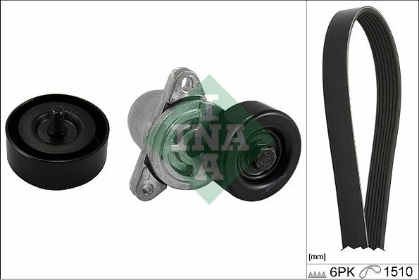 INA 529 0215 10 - Поликлиновый ременный комплект abcparts.ee