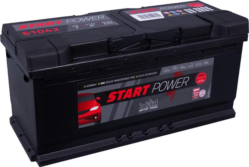 INTACT 61042GUG - Стартерная аккумуляторная батарея, АКБ abcparts.ee