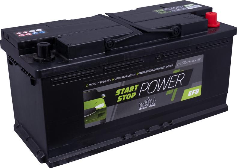 INTACT EFB105SS - Стартерная аккумуляторная батарея, АКБ abcparts.ee