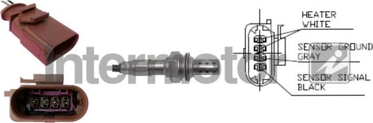 INTERMOTOR 64973 - Лямбда-зонд, датчик кислорода abcparts.ee
